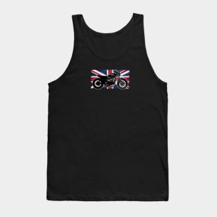 Triumph Custom Scrambler | British Flag | Muscle Bikes Scrambler Bikes Tank Top